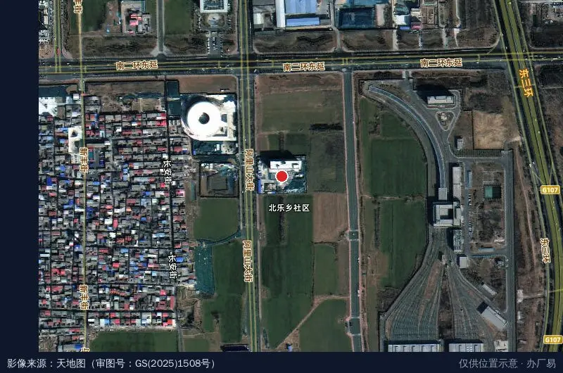 中宏集团科技产业园(建设中)卫星位置示意图