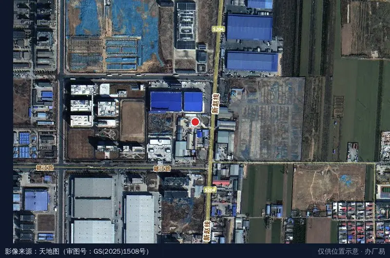 新光耀激光科技谷招商中心卫星位置示意图
