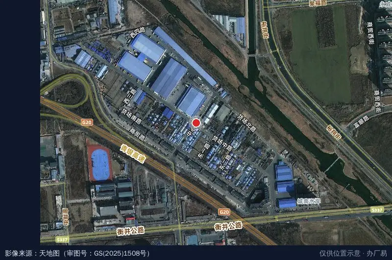 国泓物流园卫星位置示意图