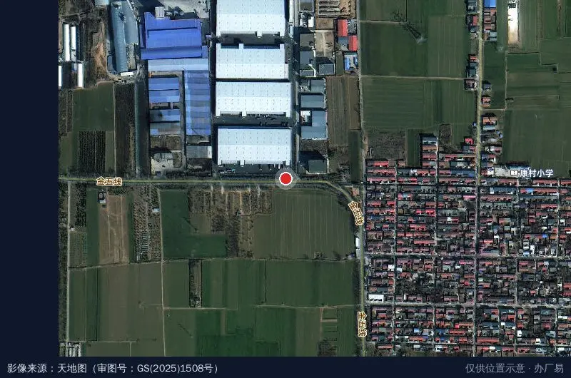 东百物流-石家庄藁城园区卫星位置示意图