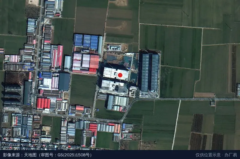 星巢吉成绿色家居产业基地(建设中)卫星位置示意图