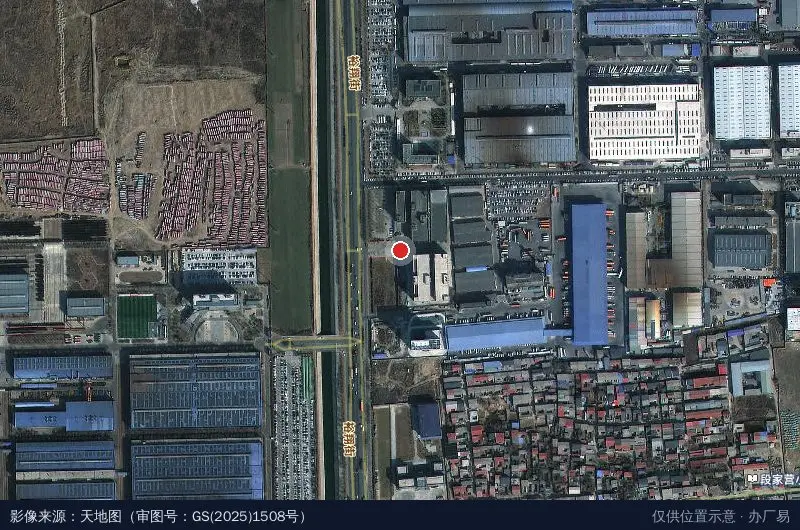 南方科技园卫星位置示意图
