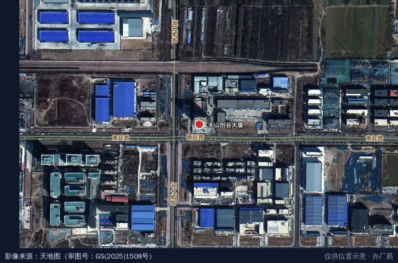 石家庄经济技术开发区产业发展赋能中心卫星位置示意图