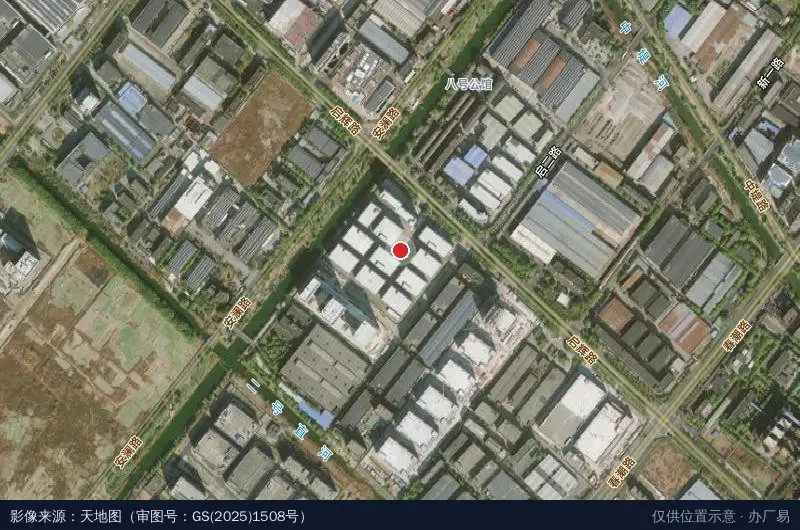 恒生钱塘科技园卫星位置示意图