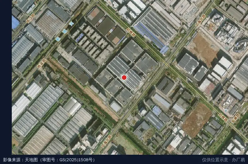 新华三集团产业园卫星位置示意图