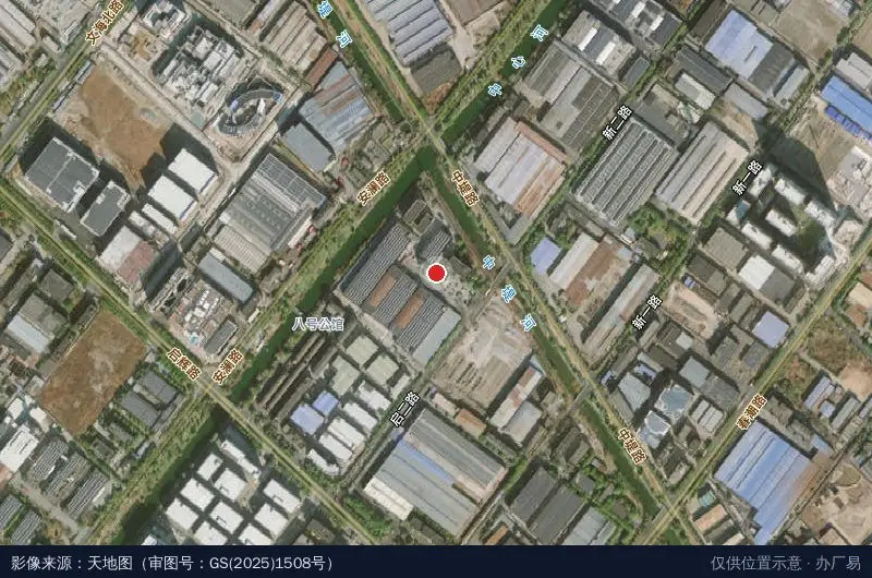 同欣科技园区卫星位置示意图