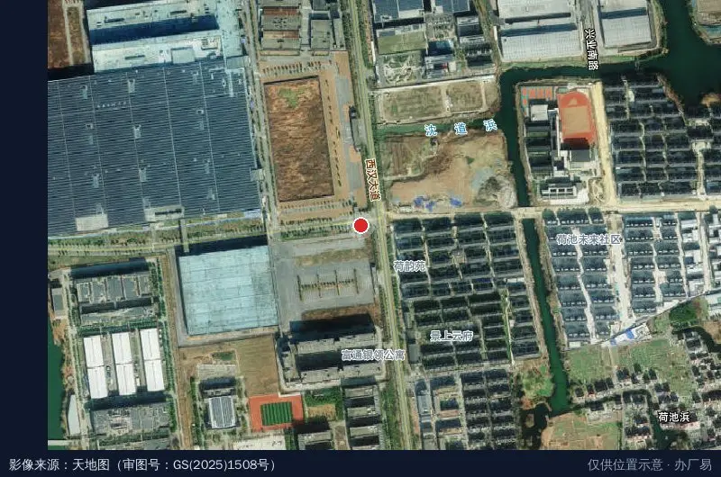 富通集团长三角信息科技产业园卫星位置示意图