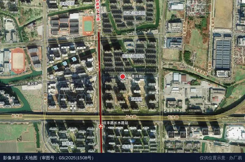 嘉兴经济技术开发区长水街道蓝天救援队卫星位置示意图