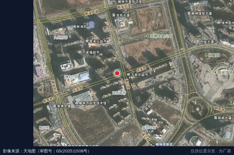 卓越创新谷科创孵化基地卫星位置示意图
