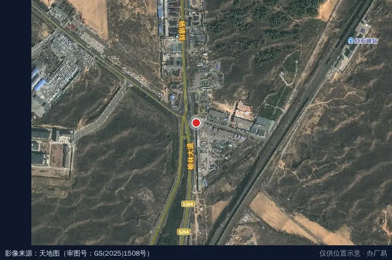 鑫泽昌物流园有限公司卫星位置示意图