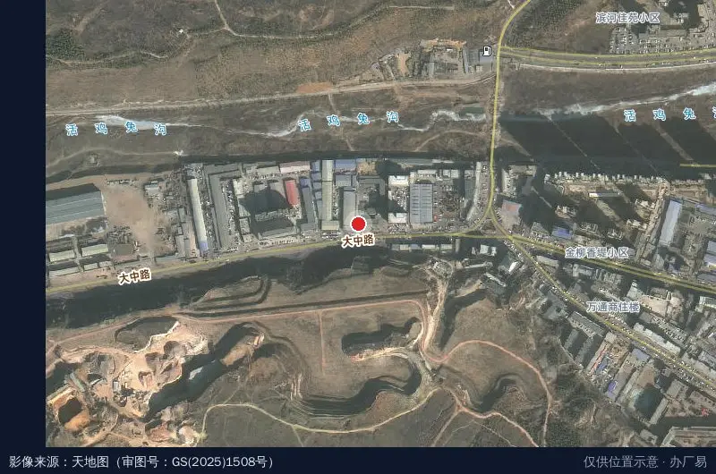 恒凯物流园卫星位置示意图