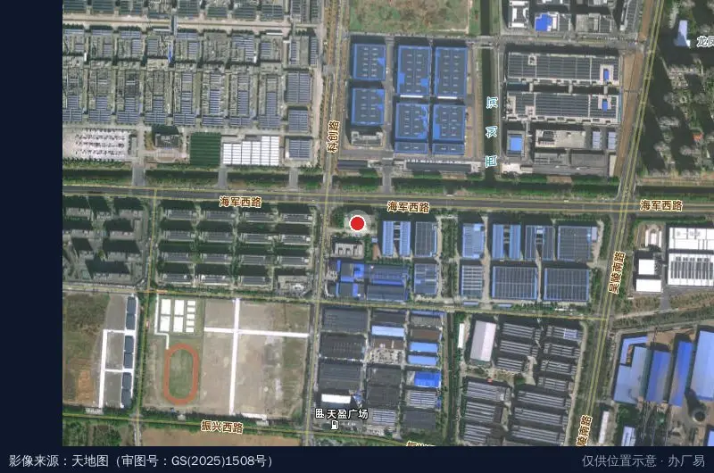 人力资源产业园卫星位置示意图