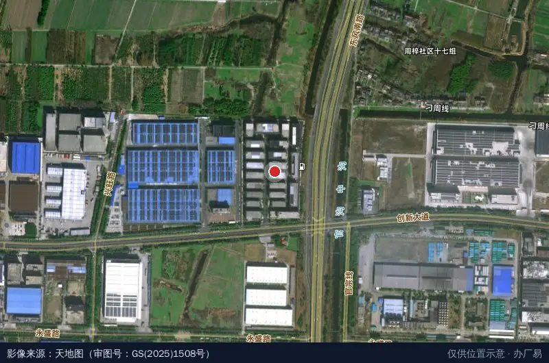 联东U谷·泰州智造科技谷卫星位置示意图
