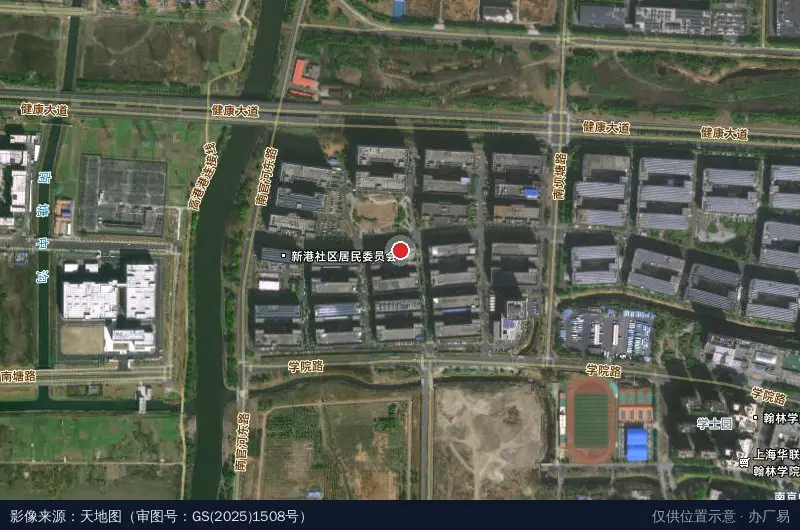 中国医药城5期卫星位置示意图