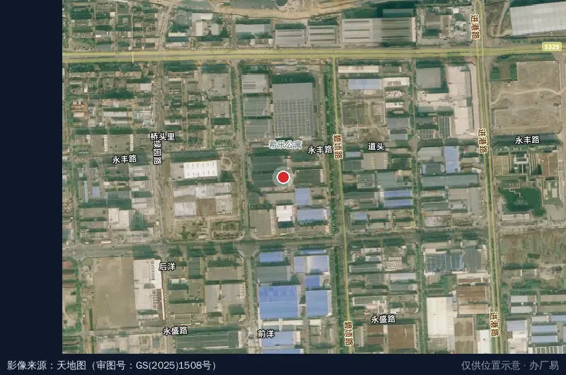 永宁电商园卫星位置示意图