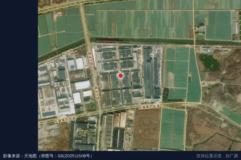 路商集团浙江(台州)智造产业园卫星位置示意图
