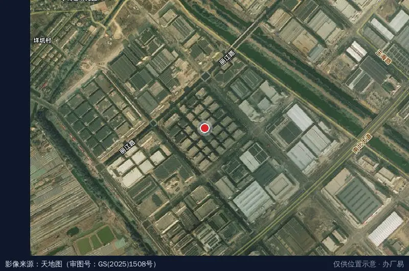 青丰智谷(玉环)产业园卫星位置示意图