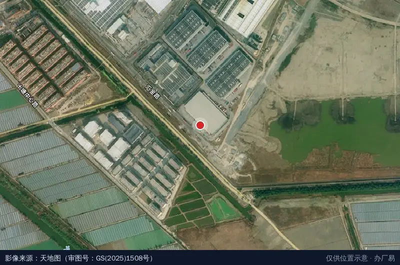 普洛斯数字智慧物流园顺心捷达卫星位置示意图