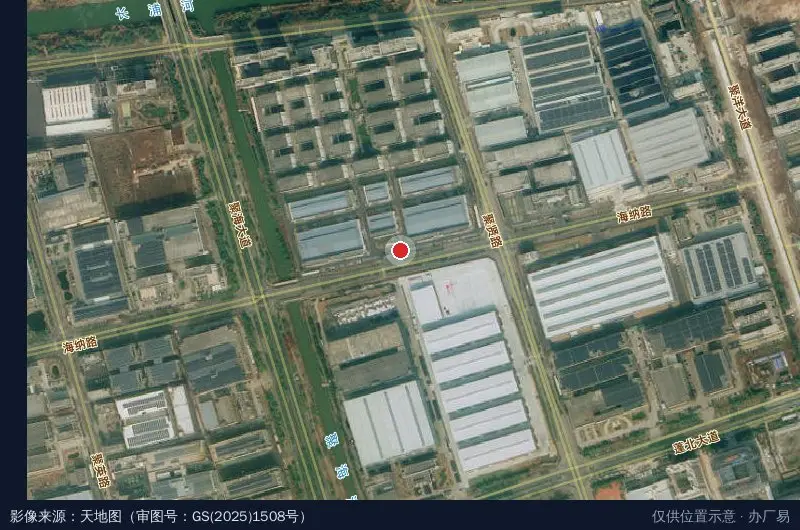 台州低空经济产业园卫星位置示意图