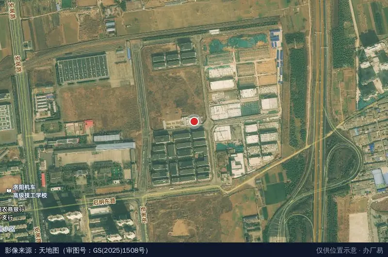 联东U谷.洛阳瀍河科技创新谷运营中心卫星位置示意图