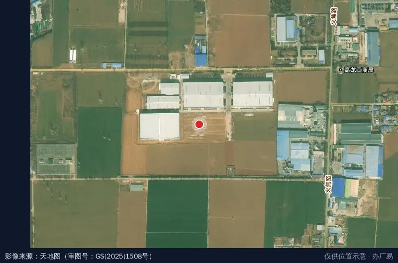 新义顺智能制造产业园(建设中)卫星位置示意图