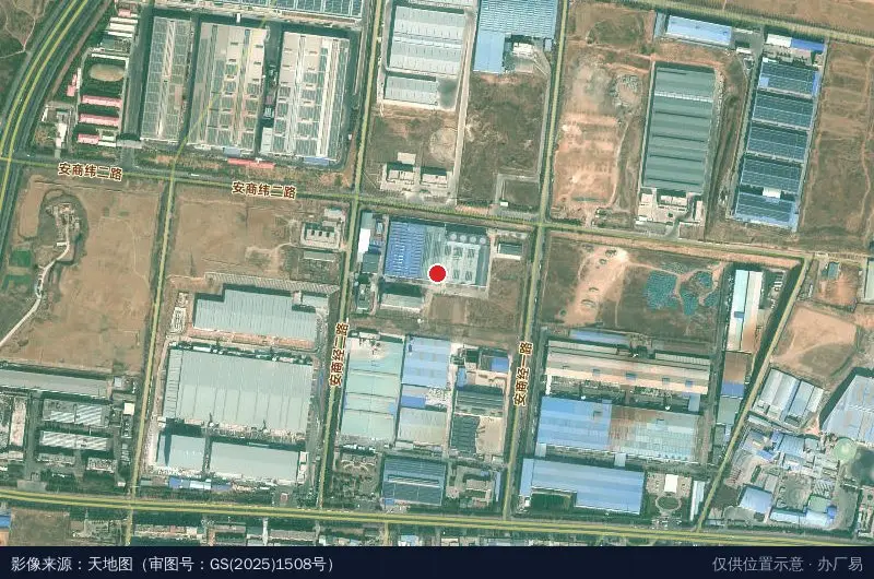 洛阳市思必德产业园发展有限公司卫星位置示意图
