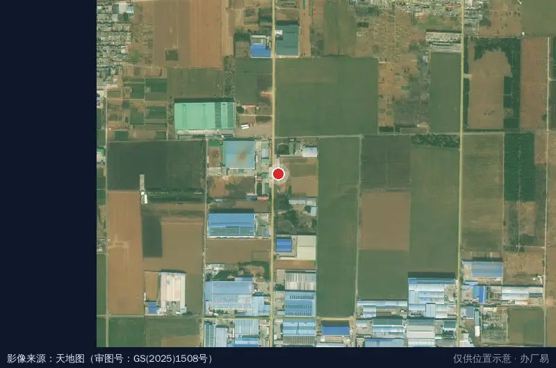 伊能物流园卫星位置示意图