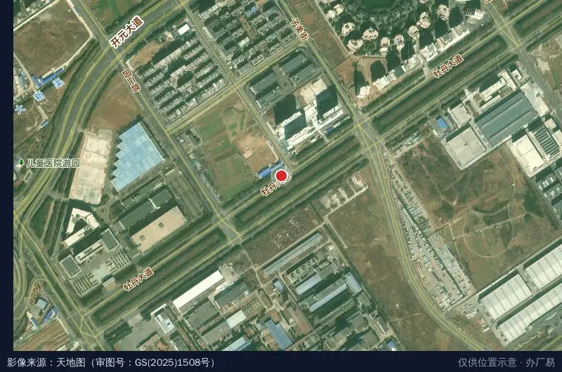 洛阳国科(中科院)半导体激光产业园卫星位置示意图