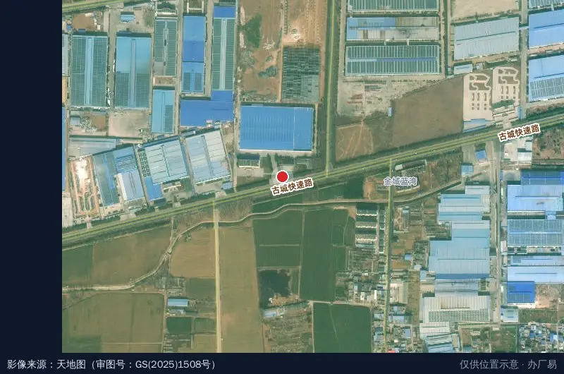 一石跨境电商智能制造产业园卫星位置示意图