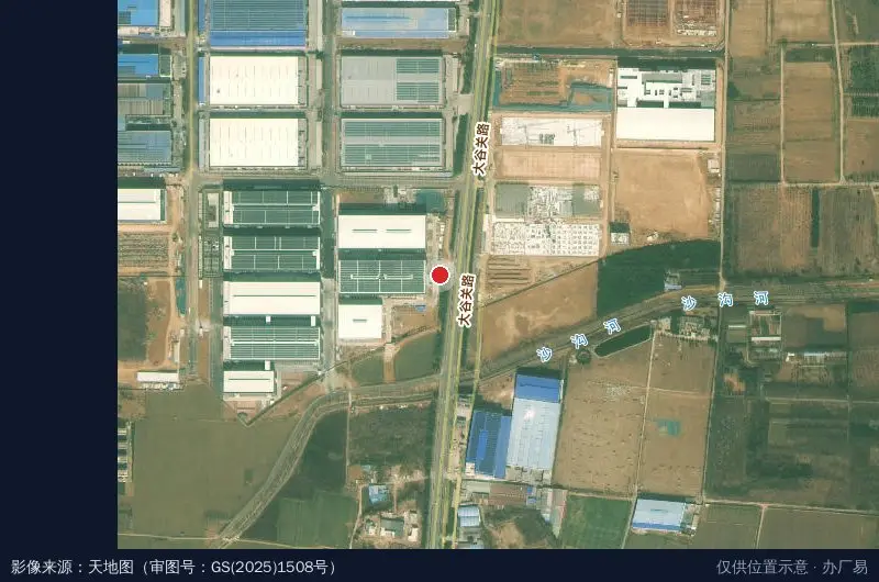 洛阳花都智能家居产业园(建设中)卫星位置示意图