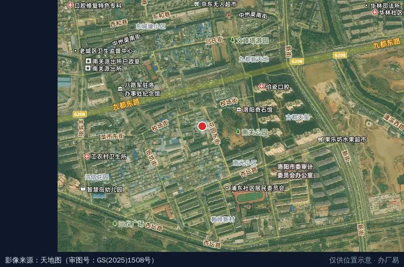 天心校场里文化创意产业园卫星位置示意图