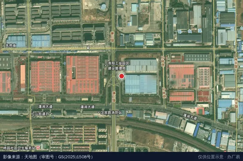 沃德福机器人产业园卫星位置示意图