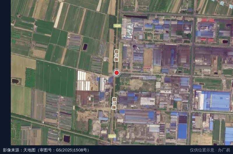 店头镇工业园卫星位置示意图