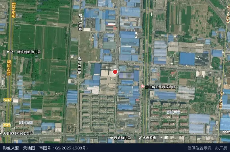 全顺工业园卫星位置示意图