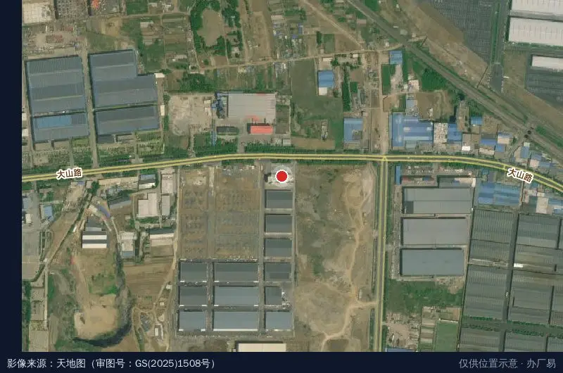 佳成智慧园卫星位置示意图