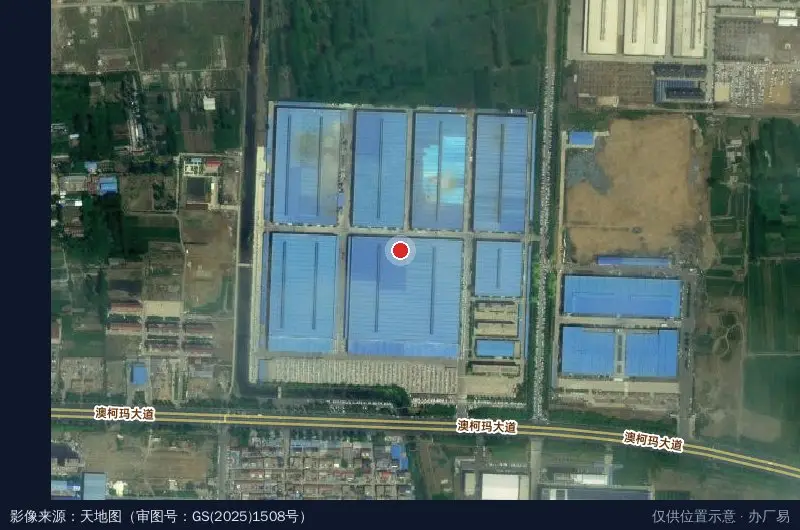 海宝篷车产业园卫星位置示意图
