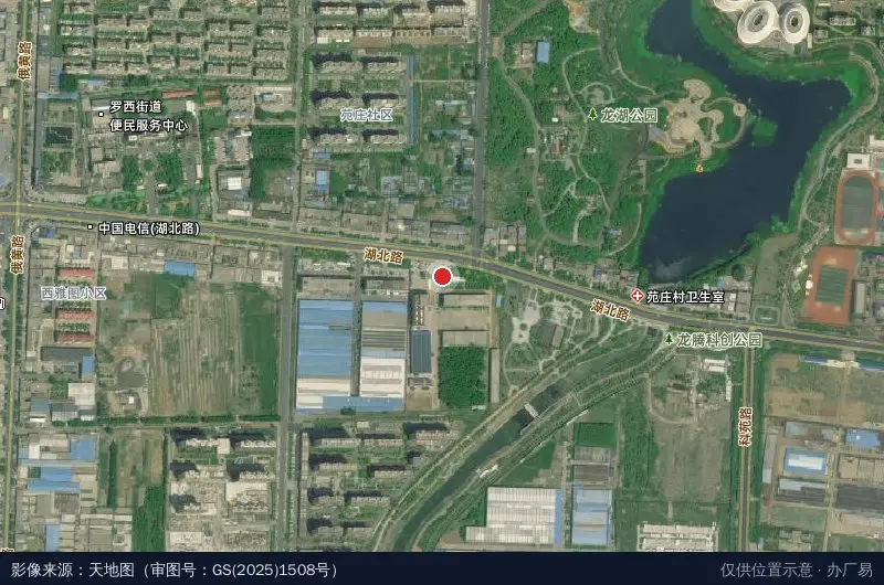 芬生智慧科技园卫星位置示意图