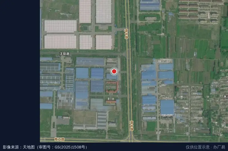 裕邦产业园卫星位置示意图