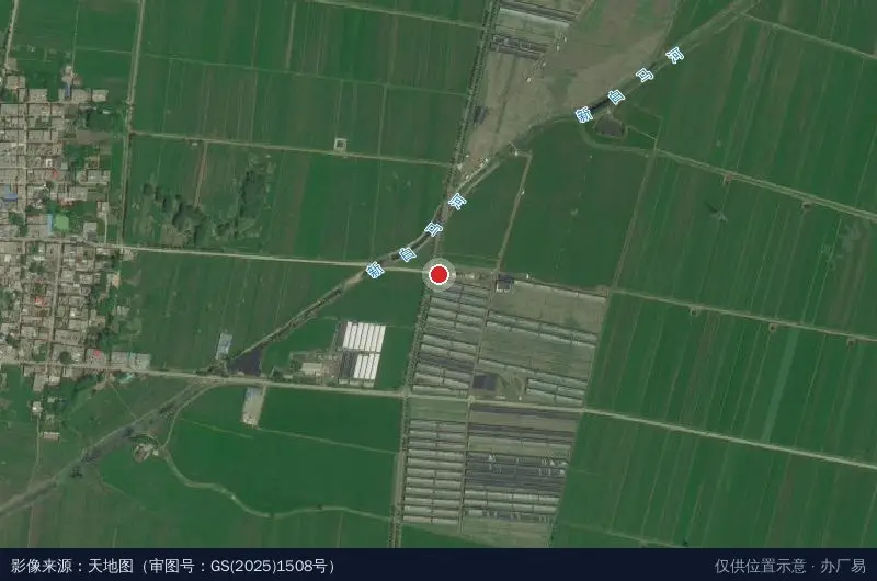 临沂百胜祥生态农业科技产业园卫星位置示意图
