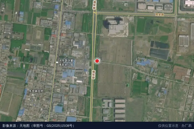 临工金利五金科技产业园卫星位置示意图