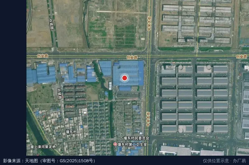 临沂顺安达物流园卫星位置示意图