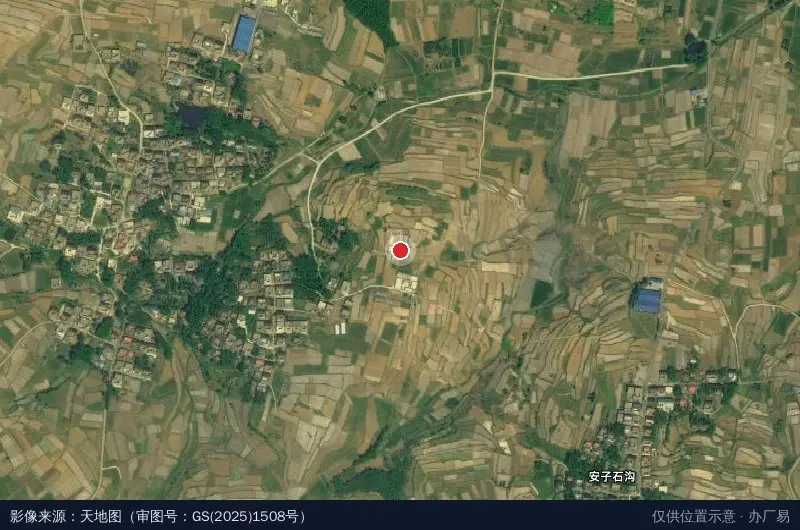 费县德益丰鹌鹑产业园卫星位置示意图