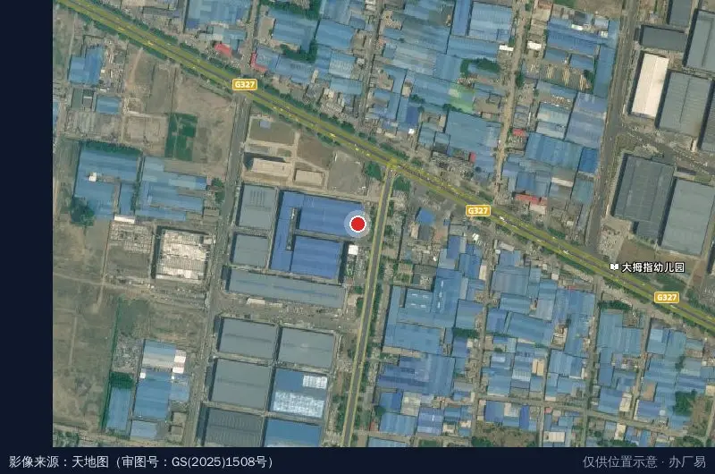 圣丁堡全屋定制配套产业园卫星位置示意图