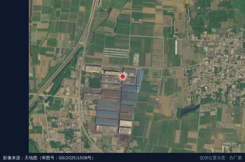 鲁蒙科技产业园卫星位置示意图