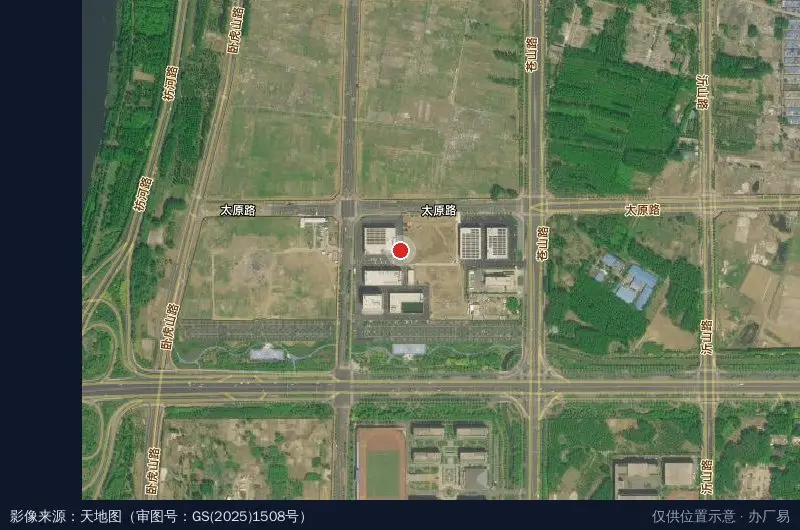 沂蒙新质产业园卫星位置示意图