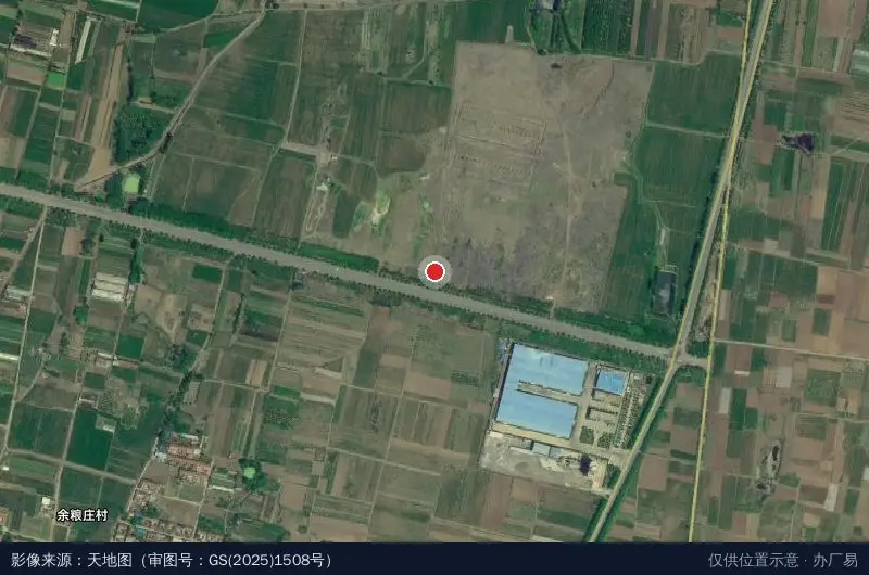 山东高速新材料集团鲁南建材产业园卫星位置示意图