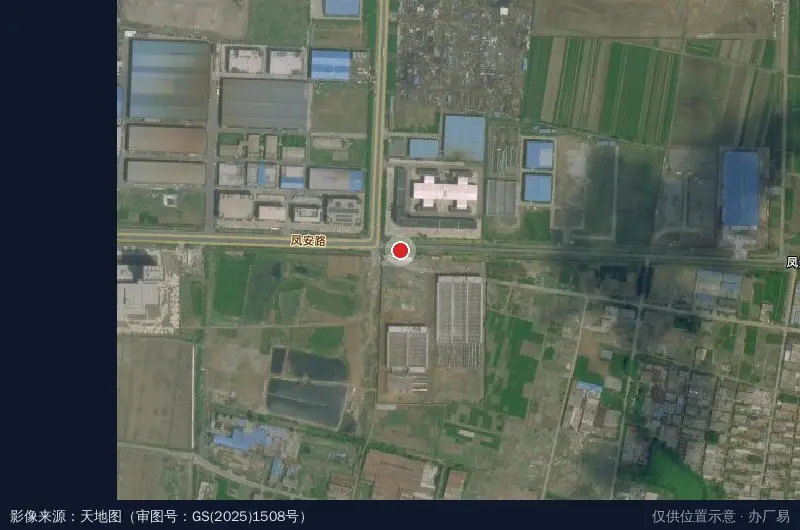 临沂智慧五金产业园卫星位置示意图