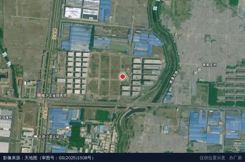 中慧智能科技产业园卫星位置示意图