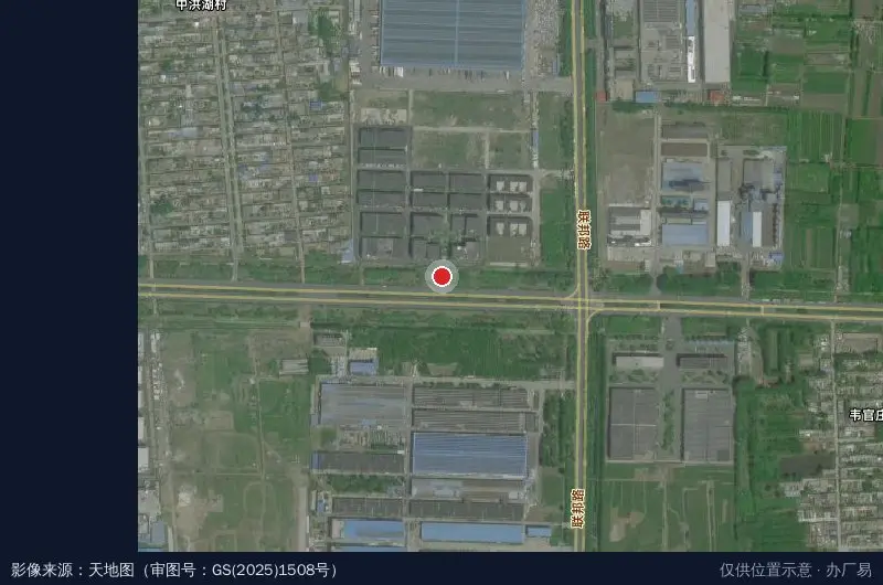 中南高科临沂智谷产业园(建设中)卫星位置示意图