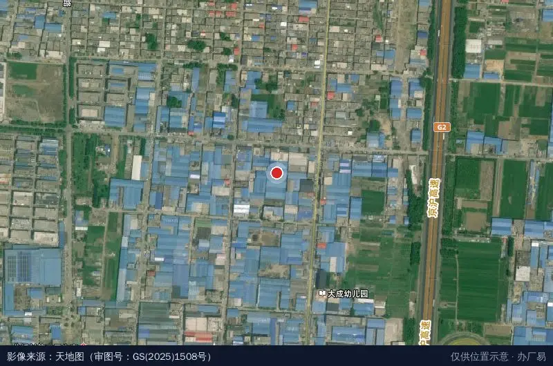 临沂市兰山经济开发区工贸卫星位置示意图